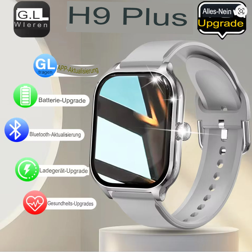 LAXASFIT 2025 Neue Smartwatch mit Bluetooth-Telefonie, Touchscreen, Herzfrequenzmesser, Sport- und Fitness-Smartwatch für Damen und Herren – das perfekte Geschenk